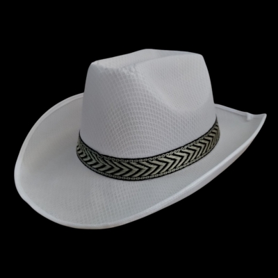 SOMBRERO COWBOY DE RAFIA sin luz