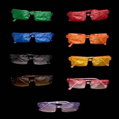 LENTE CRISTAL CUADRADO