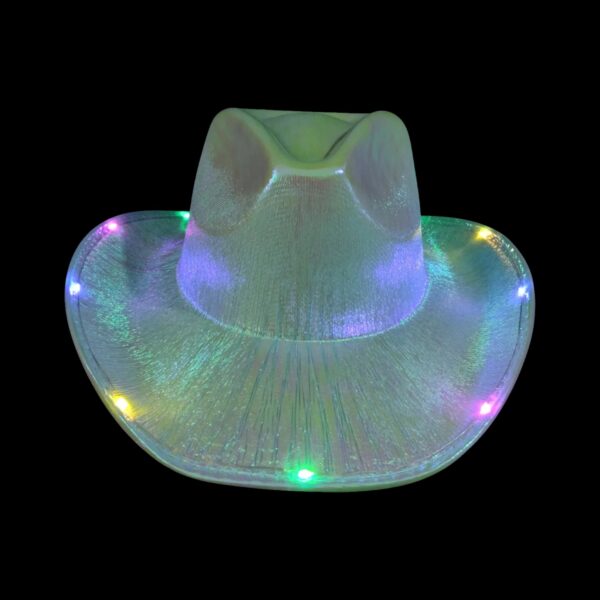 SOMBRERO COWBOY TORNASOLADO LED