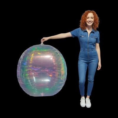GLOBO ESFERA IRIDISCENTE 60 pulgadas