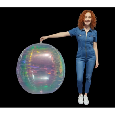 GLOBO ESFERA IRIDISCENTE 60 pulgadas