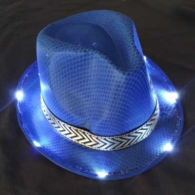SOMBRERO PANAMA LISO LED
