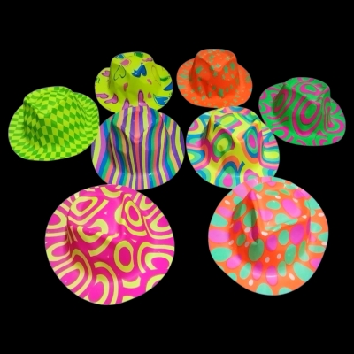 SOMBRERO COWBOY PLÁSTICO ESTAMPADO