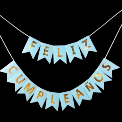 BANDERIN FELIZ CUMPLEAÑOS