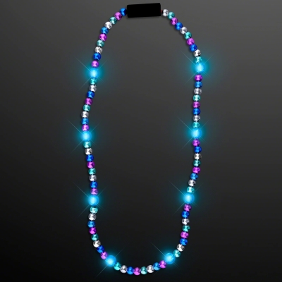 COLLAR LED CUENTAS DE COLORES