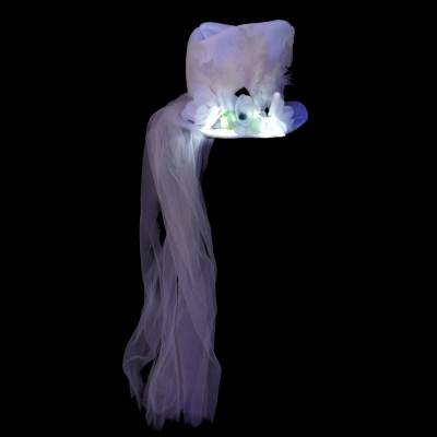 GALERON GEMELAS NOVIA FLORES LED