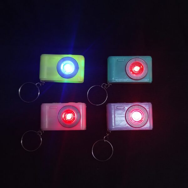 LLAVERO CAMARA LED