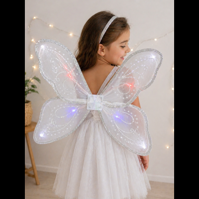 ALAS MARIPOSA CRISTAL LED