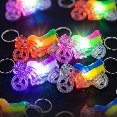LLAVERO MOTO LED