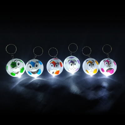 LLAVERO PELOTA LED