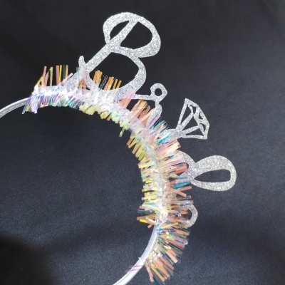 SET BRIDE - LENTE Y VINCHA NOVIA