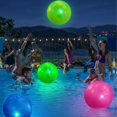 PELOTA INFLABLE LED