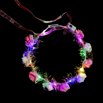 TIARA ATENAS ROSA Y BLANCO