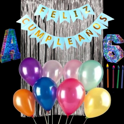 PACK CUMPLEAÑOS DECO