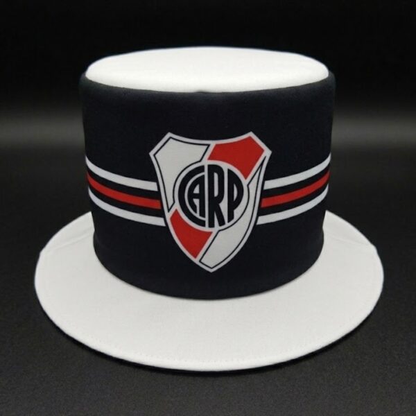 GORRO PILUSO FUTBOL SUBLIMADO river san lorenzo y boca