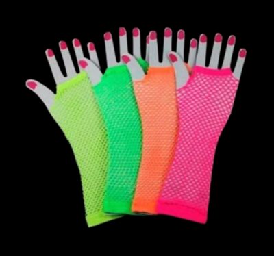 GUANTES DE RED LARGOS FLUO - par