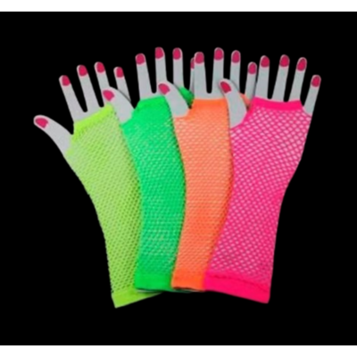 GUANTES DE RED LARGOS FLUO - par